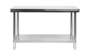 СКЛАДНАЯ СТОЛЕШНЯ С ПОЛКОЙ 1000x600xH850