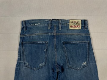 Hilfiger Denim Spodnie Męskie Jeansy Jasne Logo Klasyk Unikat W31 L34