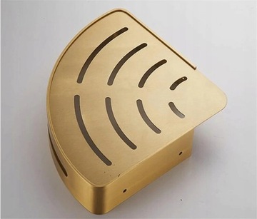 2x ЗОЛОТАЯ УГЛОВАЯ ПОЛКА ДЛЯ ДУША В ВАННОЙ