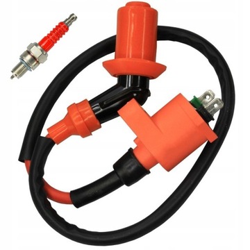 Rancing Bee Tuning Cewka Zapłonowa Fajka Skuter 4T Gy6 Zipp Romet Barton