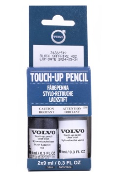 ZAPRAWKA LAKIERU OE VOLVO BLACK SAPPHIRE 452 31266519