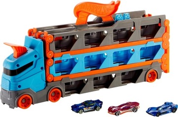 HOT WHEELS TRANSPORTER SAMOCHODZIKI AUTA TOR SPEEDWAY KRESKA ZABAWKA DZIECI
