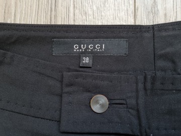 Spodnie GUCCI rozmiar 38 czarne