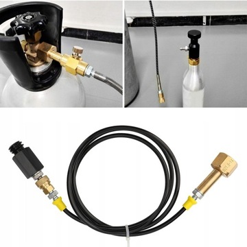 Адаптер CO2 со шлангом для Sodastream 630 бар