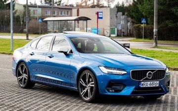 Volvo S90 II Sedan 2.0 D5 235KM 2017 Volvo S90 D5 AWD R-Design Poles Aktywny Tempomat Nvigacaj Podgrzewana Kier, zdjęcie 3