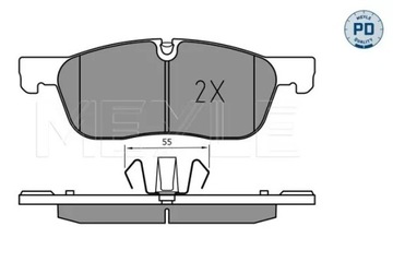 KLOCKI HAM. JAGUAR P. XE/XF 2,0-3,0 15- 0252214519/PD