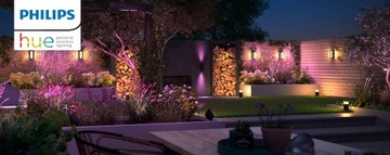 PHILIPS HUE Econic Светодиодный садовый светильник для наружного освещения