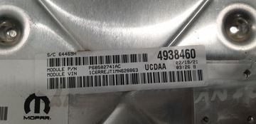 DODGE RAM 1500 5 V 5.7 HEMI ETORQUE JEDNOTKA MOTORU 68434932AA 19-25R