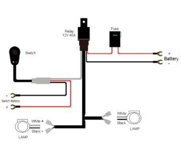 ЖГУТ ПРОВОДОВ ПРЕДОХРАНИТЕЛЬ ГАЛОГЕННОЕ РЕЛЕ