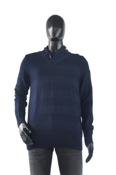NORTH SAILS GRANATOWY SWETER PASKI (M)