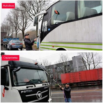 ТЕЛЕСКОПИЧЕСКАЯ ЩЕТКА ДЛЯ МОЙКИ АВТОМОБИЛЕЙ, 250 см