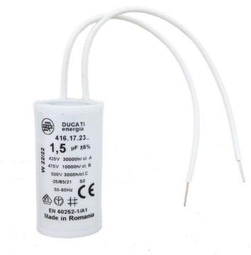 Kondensator silnika 1,5uF 450V DUCATI 416.17.23..