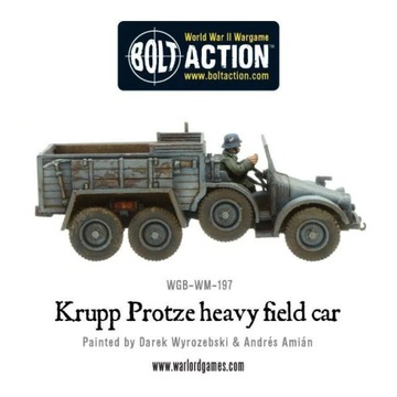 BOLT ACTION Krupp Protze heavy field car
