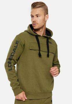 Bluza Męska z kapturem Regular Fit RUSHEN XXL