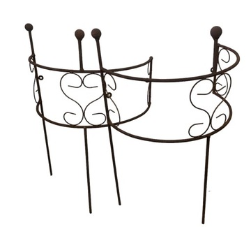 Podpora roślin piwonii krzewów róż hortensji podpórki D60 H 100cm solidna