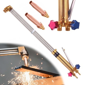 Резак 65см Пропан Кислород 2x НАСАДКА 3-25мм