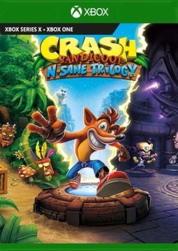 Crash Bandicoot N. Sane Trilogy Xbox One X/S KLUCZ