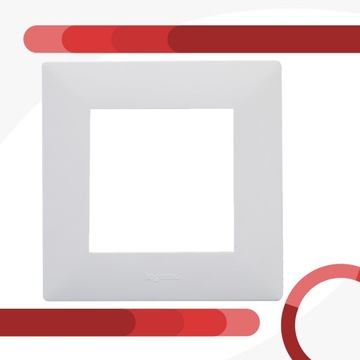 Ramka pojedyncza Biały Legrand Niloe Step