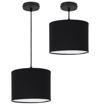 LAMPA WISZĄCA 1PŁ SUFITOWA ABAŻUR PLAFON KOLORY