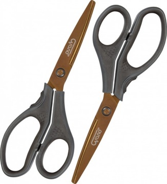 Nożyczki tytanowe Grand 21cm szary x 2