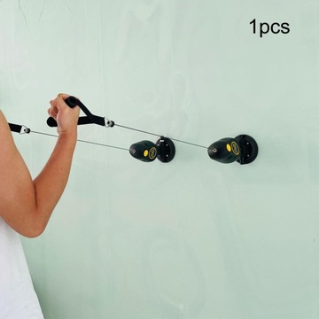 Ćwiczenia z taśmą oporową Wyciągnij ramiona linowe