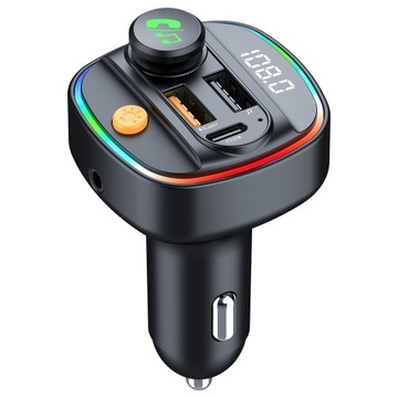 C4S FM-передатчик Bluetooth 5.3 с цифровым дисплеем для автомобиля PD 30W+QC 3.0