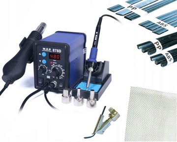 Spawarka Plastiku WEP 878D DYSZE SPOIWA SIATKA