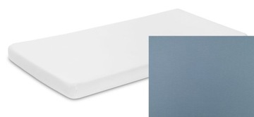 Prześcieradło jersey z gumką LUX 140x70 BŁĘKIT OLKA