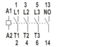 Контактор SC-1210 230В 1НО