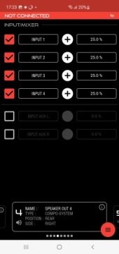 Аудиосистема X-80.4DSP-BT 8-канальная DSP 4x80/150 Вт