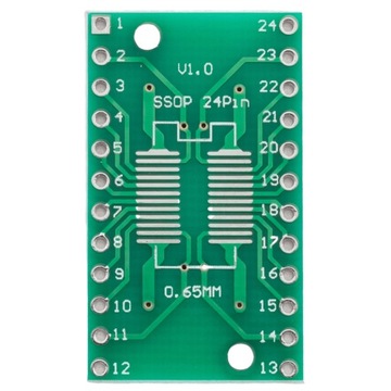 SOP24 Переходник SSOP24 на DIP