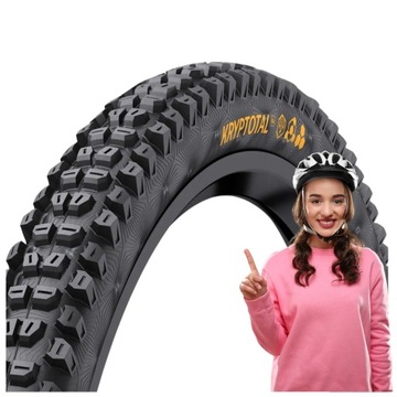 OPONA ROWEROWA CONTINENTAL 27.5 ZWIJANA KRYPTOTAL-R ENDURO SOFT 27.5x2.60