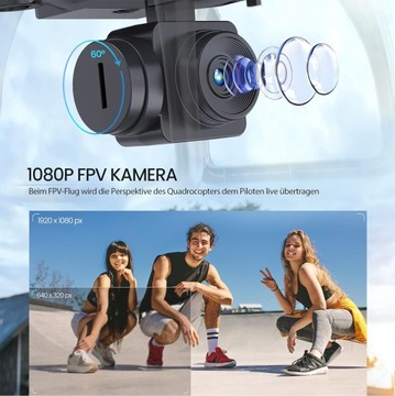 Дрон Tomzon с HD-камерой 1080P для начинающих D28 Wi-Fi 2,4 ГГц