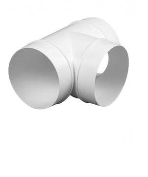 Trójnik do Kanału Okrągłego Rury Fi 150mm PCV