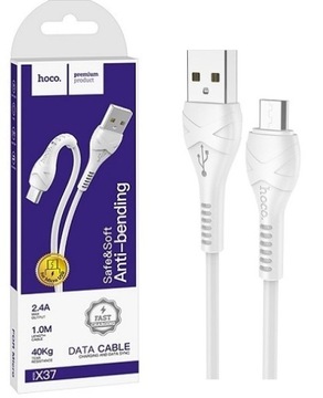 Kabel Ładowarka HOCO Micro USB 1m