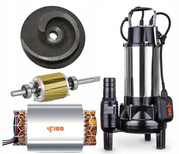 POMPA BRUDNEJ WODY PŁYWAK WQ250 PROFESSIONAL 230V