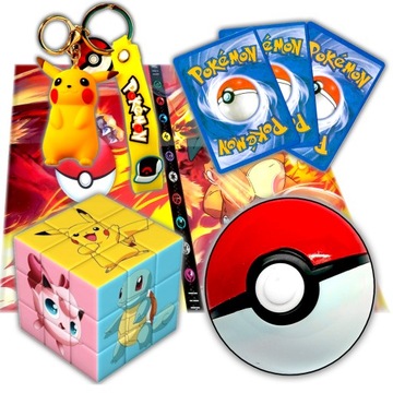 Potężny zestaw POKEMON na Prezent + Album i Karty