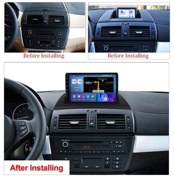 Радио BMW X3 E83 ANDROID 10 GPS WiFi PL камера