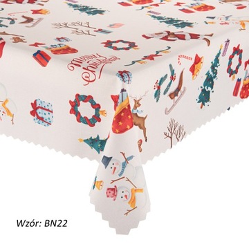 OBRUS ŚWIĄTECZNY NA BOŻE NARODZENIE ŚWIĘTA 450x120