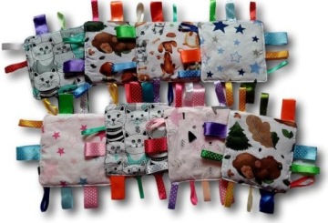 Наклейка шуршалка сенсорная игрушка теги первая игрушка для малыша