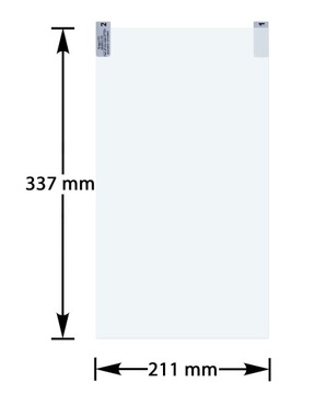 2szt. Folia ochronna na laptop 337 x 211 mm 15,6 cala 16:10