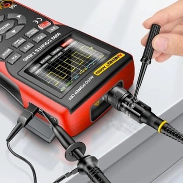 Метр Цифровой мультиметр ОСЦИЛЛОСКОП 2 в 1 ANENG AOS02 PRO АККУМУЛЯТОР 2000 мАч