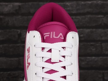 Buty, sneakersy sportowe Fila ORBIT TEENS WHITE FUCHSIA PURPLE