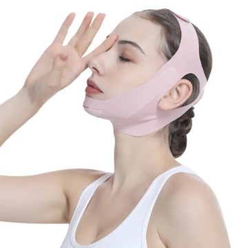 Маленькая V-образная маска для лица, разглаживание морщин, удаление жира на двойном подбородке, подтяжка челюсти