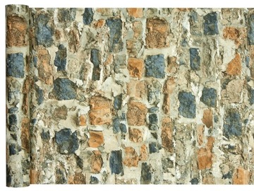 tapeta RUSTYKALNA ŚCIANA z kamienia