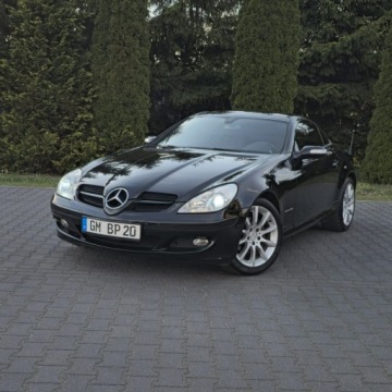 Mercedes SLK R171 Roadster 1.8 (200 Kompressor) 163KM 2006 Mercedes SLK 200 kompressor automatik skóra alu