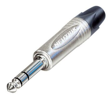 NEUTRIK NP3X-D wtyk kablowy duży jack / TRS srebrny stereo bez opakowania