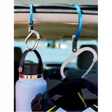 Универсальный карабин GearAid Heroclip Small Blue Steel