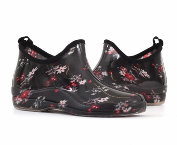 KALOSZE ELEGANCKIE SUPER MODA GUMIAKI GUMOWCE