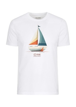 OCHNIK T-shirt męski z nadrukiem TSHMT-0107-12 L